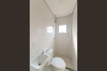 Banheiro de kitnet/studio para alugar com 1 quarto, 15m² em Rudge Ramos, São Bernardo do Campo