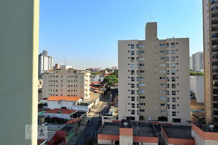 Vista da Sala de apartamento à venda com 2 quartos, 53m² em Vila Valparaiso, Santo André