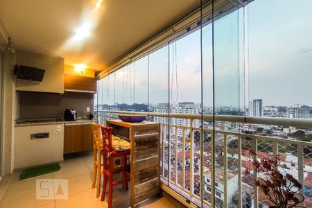 Varanda de apartamento à venda com 2 quartos, 62m² em Jardim Monte Kemel, São Paulo