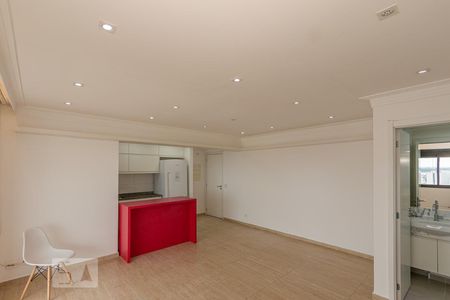 Sala de apartamento para alugar com 1 quarto, 62m² em Jardim Santo Amaro, São Paulo