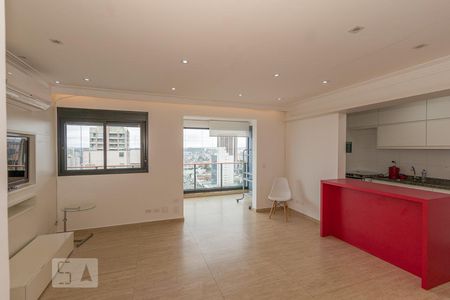 Sala de apartamento para alugar com 1 quarto, 62m² em Jardim Santo Amaro, São Paulo