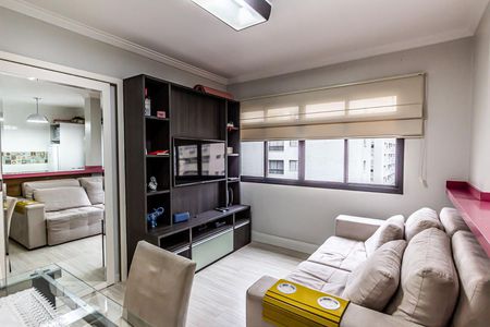 Sala de apartamento à venda com 1 quarto, 45m² em Santa Cecília, São Paulo