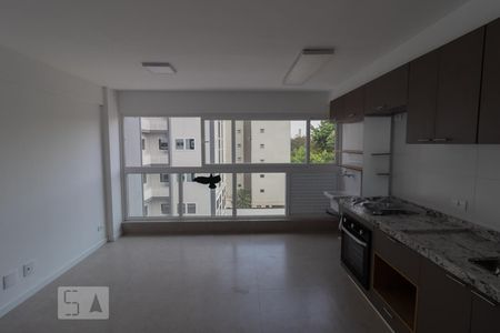 Sala/ cozinha / serviço de apartamento para alugar com 2 quartos, 40m² em Jardim Paraíso, São Paulo