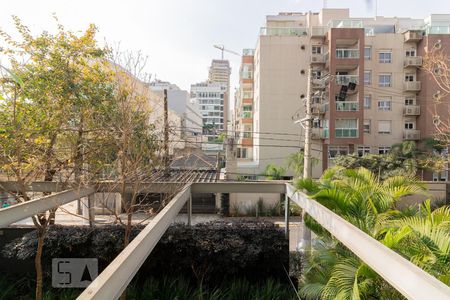 Vista Sala de apartamento para alugar com 1 quarto, 80m² em Vila Nova Conceição, São Paulo