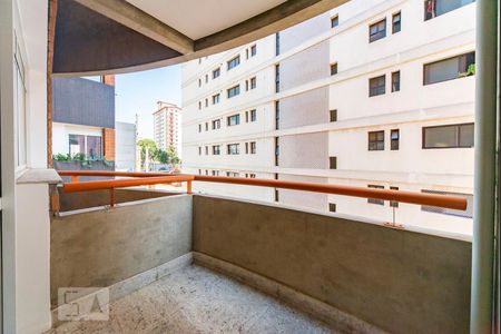 Varanda da Sala de apartamento à venda com 4 quartos, 138m² em Centro, Santo André