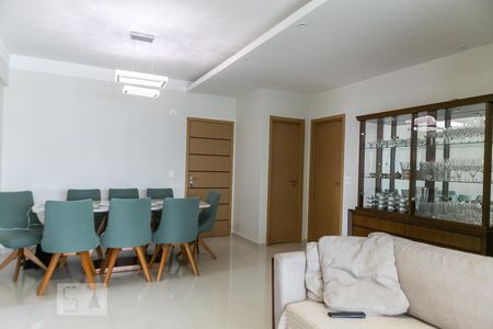 Sala de apartamento para alugar com 3 quartos, 129m² em Gonzaga, Santos