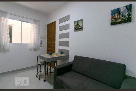 Sala / Cozinha de kitnet/studio para alugar com 1 quarto, 30m² em Parque da Mooca, São Paulo