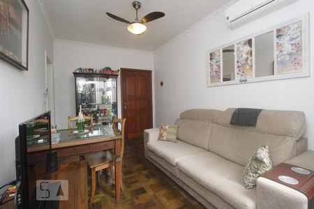 SALA de apartamento à venda com 1 quarto, 43m² em Petrópolis, Porto Alegre