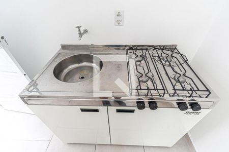 Cozinha de kitnet/studio para alugar com 1 quarto, 39m² em Cidade Baixa, Porto Alegre