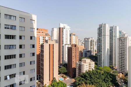 Vista de apartamento à venda com 1 quarto, 43m² em Vila Nova Conceição, São Paulo