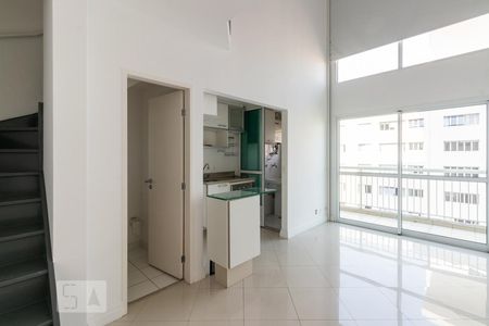 Sala de apartamento à venda com 1 quarto, 43m² em Vila Nova Conceição, São Paulo