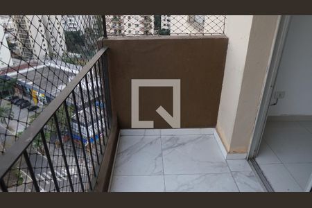 Varanda da Sala de apartamento para alugar com 3 quartos, 78m² em Vila Andrade, São Paulo