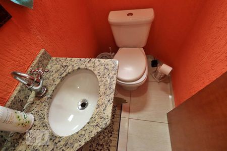 Lavabo de apartamento à venda com 3 quartos, 85m² em Vila Floresta, Santo André