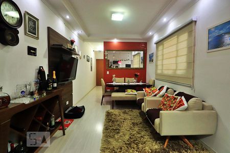Sala de apartamento à venda com 3 quartos, 85m² em Vila Floresta, Santo André
