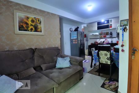 Sala de apartamento à venda com 2 quartos, 59m² em Vila Guiomar, Santo André