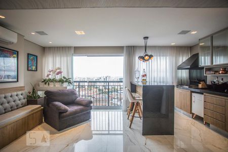 Varanda Gourmet de apartamento à venda com 3 quartos, 122m² em Jardim Brasil (zona Sul), São Paulo