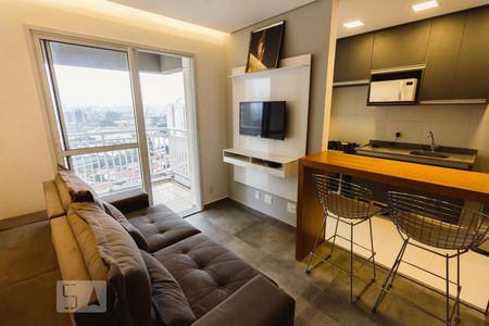 Sala de apartamento para alugar com 2 quartos, 58m² em Água Branca, São Paulo