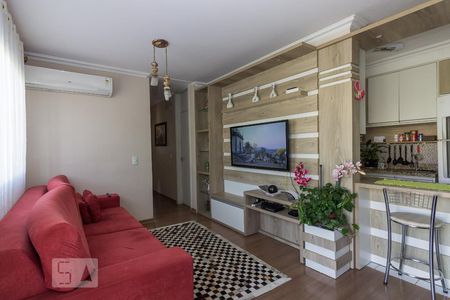 Sala de apartamento à venda com 3 quartos, 72m² em Morro Santana, Porto Alegre