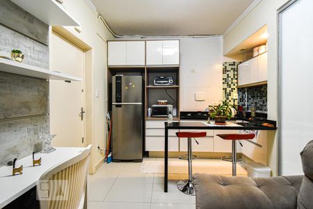 Sala de apartamento à venda com 1 quarto, 30m² em Bela Vista, São Paulo