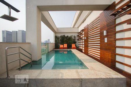 Piscina Lounge de kitnet/studio à venda com 1 quarto, 49m² em Vila Gertrudes, São Paulo