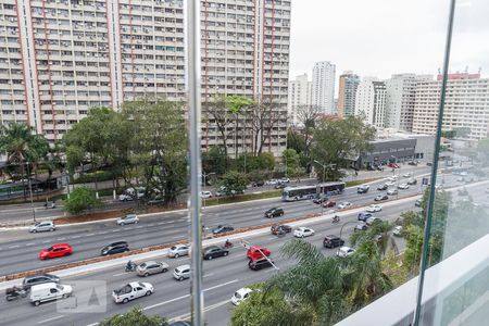 Vista da Varanda de apartamento para alugar com 1 quarto, 60m² em Paraíso, São Paulo