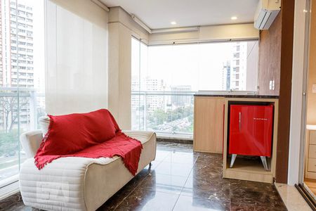 Varanda de apartamento para alugar com 1 quarto, 60m² em Paraíso, São Paulo