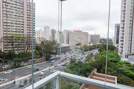 Vista da Varanda de apartamento para alugar com 1 quarto, 60m² em Paraíso, São Paulo