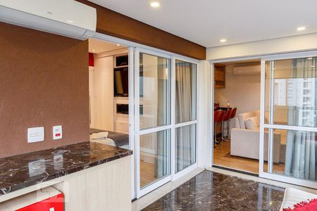 Varanda de apartamento para alugar com 1 quarto, 60m² em Paraíso, São Paulo