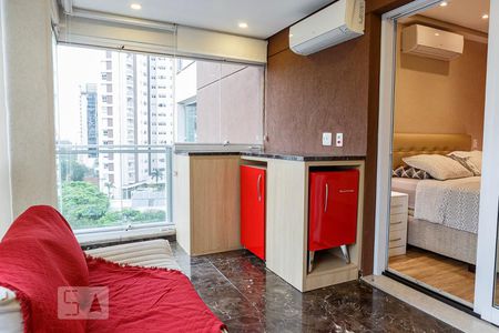 Varanda de apartamento para alugar com 1 quarto, 60m² em Paraíso, São Paulo