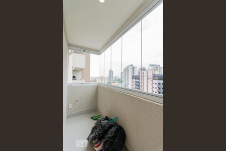 Varanda da Sala de apartamento para alugar com 2 quartos, 64m² em Centro, Santo André