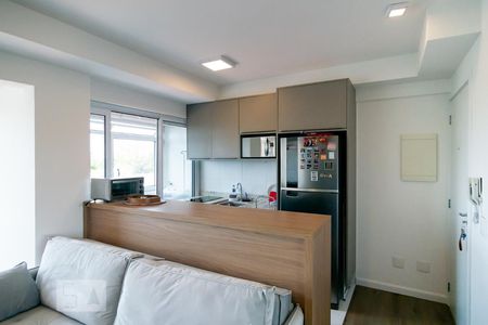 Sala de apartamento para alugar com 1 quarto, 35m² em Campo Belo, São Paulo