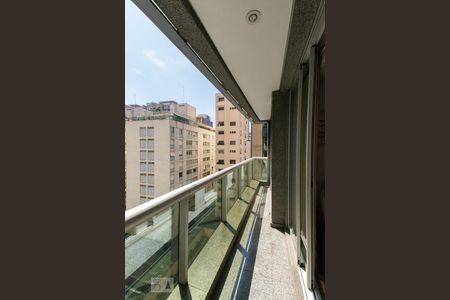 Varanda de apartamento à venda com 1 quarto, 55m² em Itaim Bibi, São Paulo