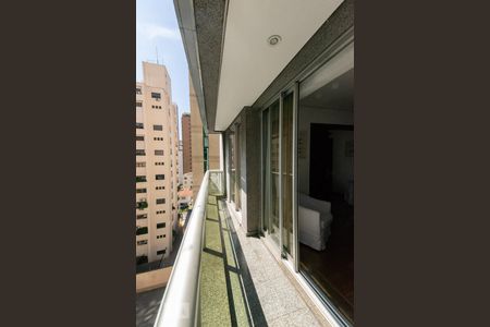 Varanda de apartamento à venda com 1 quarto, 55m² em Itaim Bibi, São Paulo