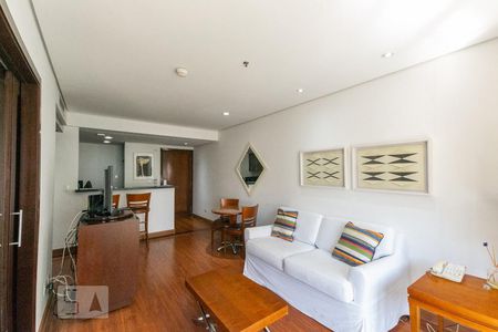 Sala de apartamento à venda com 1 quarto, 55m² em Itaim Bibi, São Paulo