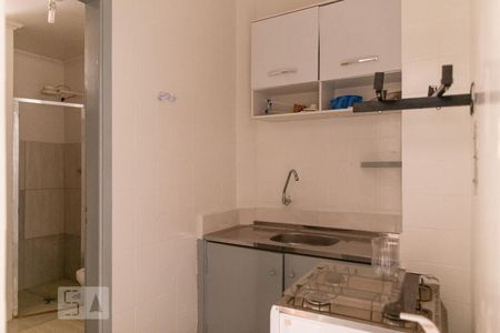 Cozinha de apartamento para alugar com 1 quarto, 30m² em Jardim Paulista, Ribeirão Preto