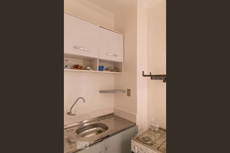 Cozinha de apartamento para alugar com 1 quarto, 30m² em Jardim Paulista, Ribeirão Preto