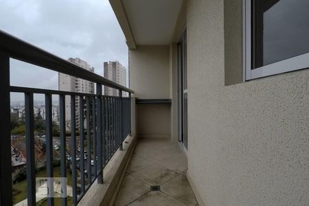 Varanda da Sala de apartamento à venda com 3 quartos, 66m² em Vila Andrade, São Paulo