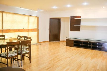 Sala de apartamento para alugar com 4 quartos, 190m² em Vila Valparaíso, Santo André