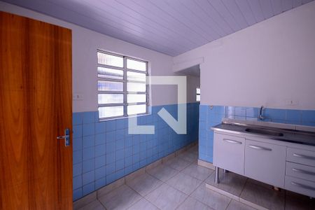 Cozinha de casa para alugar com 1 quarto, 40m² em Vila Água Funda, São Paulo