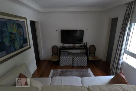 Sala de apartamento à venda com 2 quartos, 129m² em Real Parque, São Paulo
