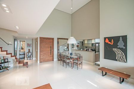 Sala de Estar e Sala de Jantar de apartamento à venda com 4 quartos, 220m² em Cidade Monções, São Paulo