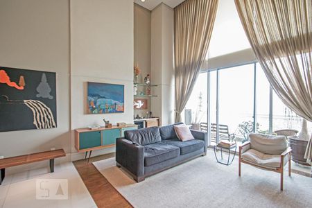 Sala de Estar de apartamento à venda com 4 quartos, 220m² em Cidade Monções, São Paulo