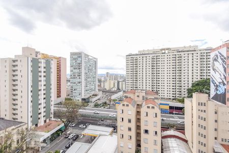 Vista do Quarto de apartamento à venda com 1 quarto, 32m² em Santa Cecília, São Paulo