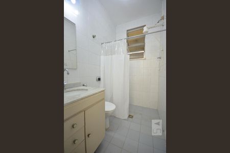 Banheiro Social de apartamento para alugar com 1 quarto, 40m² em Flamengo, Rio de Janeiro