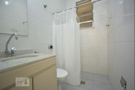 Banheiro Social de apartamento para alugar com 1 quarto, 40m² em Flamengo, Rio de Janeiro