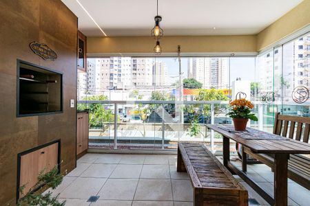 Varanda de apartamento à venda com 2 quartos, 72m² em Vila Monte Alegre, São Paulo