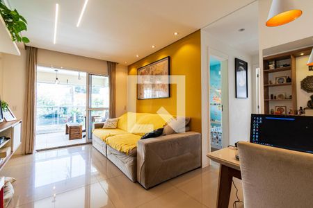Sala de apartamento à venda com 2 quartos, 72m² em Vila Monte Alegre, São Paulo