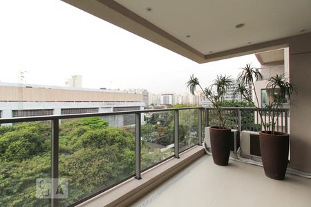 Varanda de apartamento para alugar com 1 quarto, 64m² em Indianópolis, São Paulo