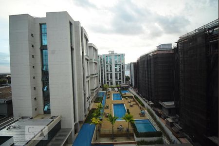 Vista da Sala de kitnet/studio para alugar com 1 quarto, 27m² em Zona Industrial (guará), Brasília