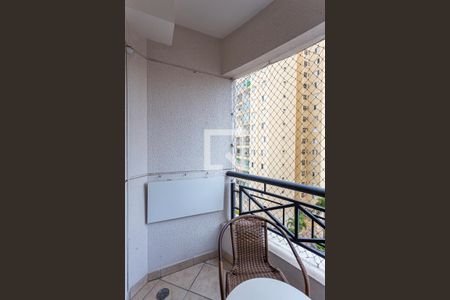 Varanda da Sala de apartamento à venda com 2 quartos, 55m² em Vila Pires, Santo André